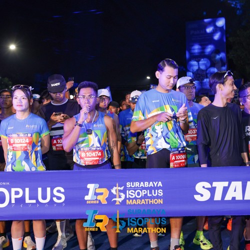 Race photo from SURABAYA ISOPLUS MARATHON 2026