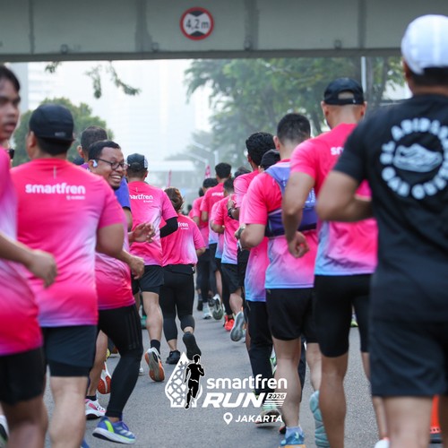 Race photo from SMARTFREN RUN 2026 VIBES