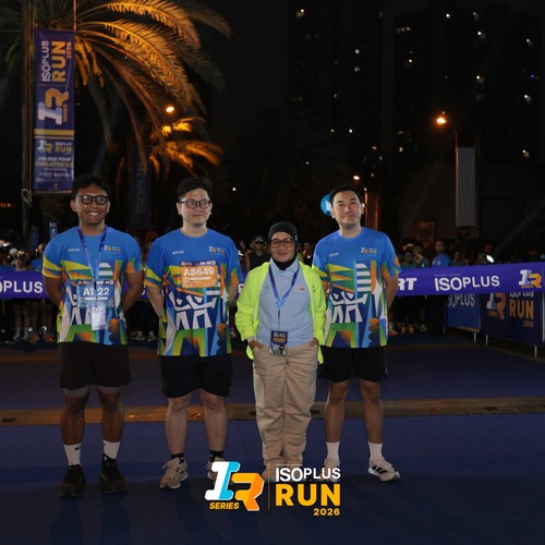 Race photo from ISOPLUS RUN 2026 - JAKARTA