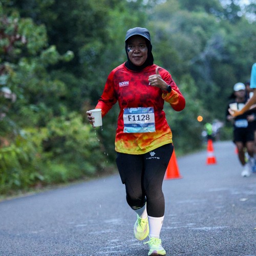 Race photo from Belitung Multisport Festival