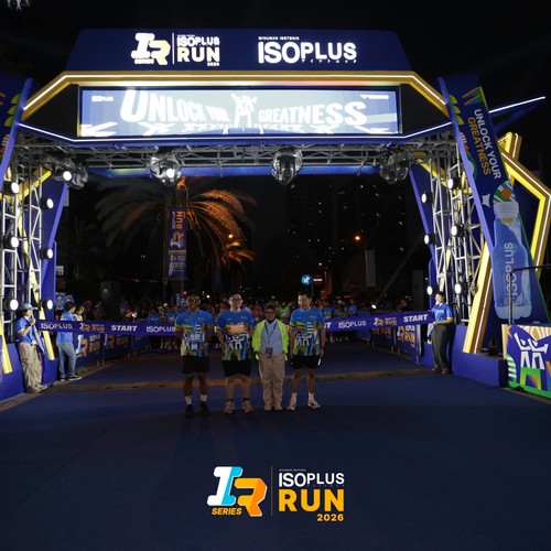 Race photo from ISOPLUS RUN 2026 - JAKARTA