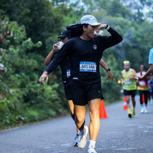 Race photo from Belitung Multisport Festival