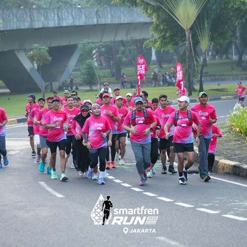 Race photo from SMARTFREN RUN 2026 VIBES