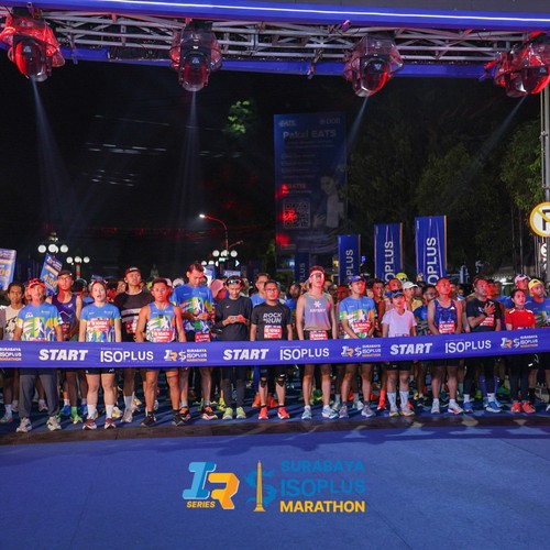 Race photo from SURABAYA ISOPLUS MARATHON 2026