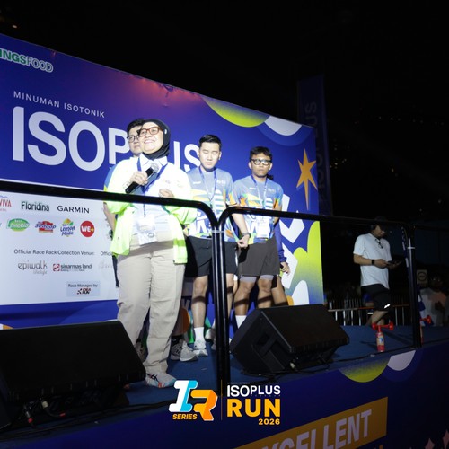 Race photo from ISOPLUS RUN 2026 - JAKARTA
