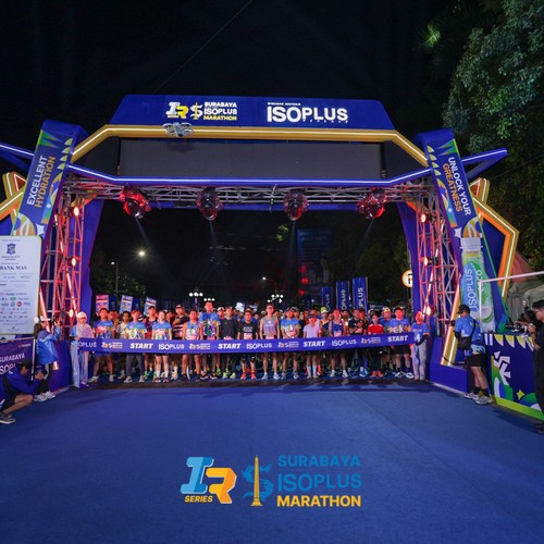 Race photo from SURABAYA ISOPLUS MARATHON 2026