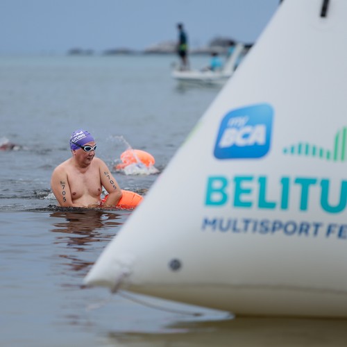 Race photo from Belitung Multisport Festival