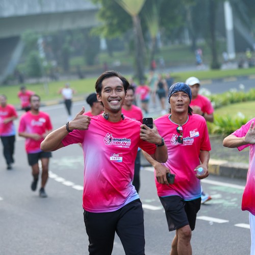 Race photo from SMARTFREN RUN 2026 VIBES