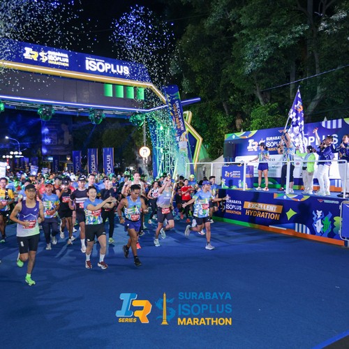 Race photo from SURABAYA ISOPLUS MARATHON 2026