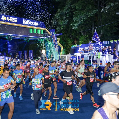 Race photo from SURABAYA ISOPLUS MARATHON 2026