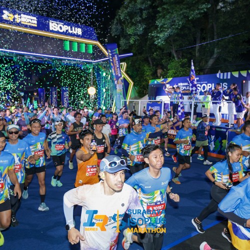 Race photo from SURABAYA ISOPLUS MARATHON 2026