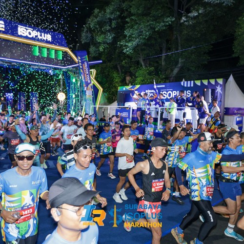Race photo from SURABAYA ISOPLUS MARATHON 2026