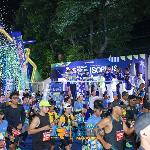 Race photo from SURABAYA ISOPLUS MARATHON 2026
