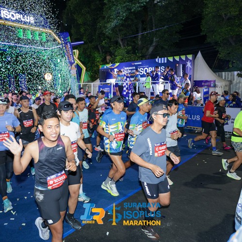 Race photo from SURABAYA ISOPLUS MARATHON 2026