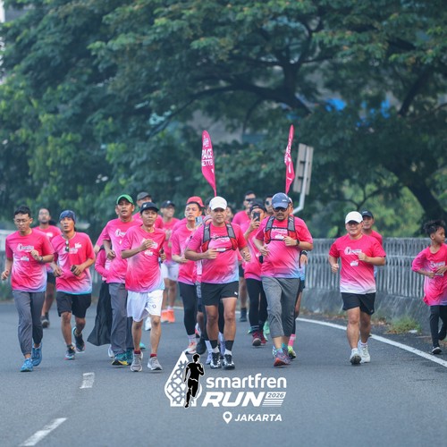 Race photo from SMARTFREN RUN 2026 VIBES