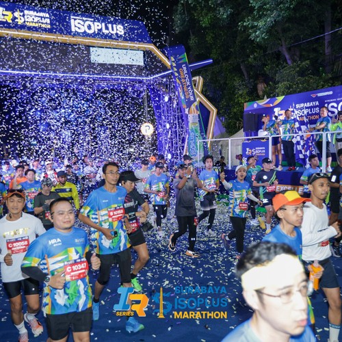 Race photo from SURABAYA ISOPLUS MARATHON 2026
