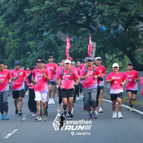 Race photo from SMARTFREN RUN 2026 VIBES