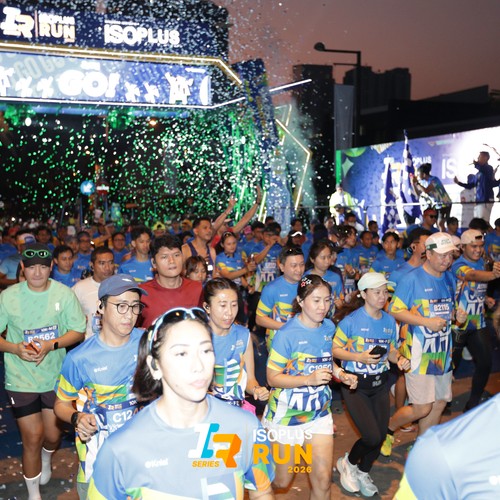 Race photo from ISOPLUS RUN 2026 - JAKARTA