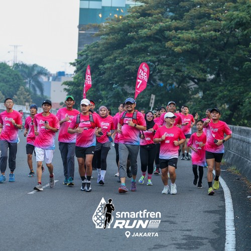 Race photo from SMARTFREN RUN 2026 VIBES