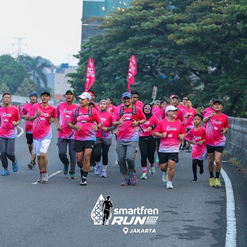 Race photo from SMARTFREN RUN 2026 VIBES
