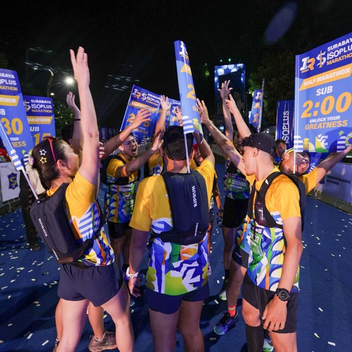 Race photo from SURABAYA ISOPLUS MARATHON 2026