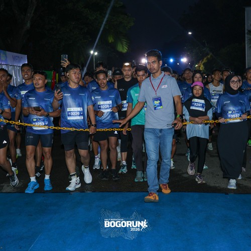 Race photo from BOGORUN 2026