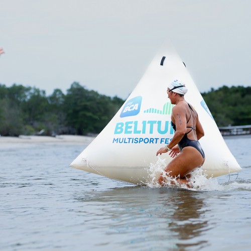 Race photo from Belitung Multisport Festival
