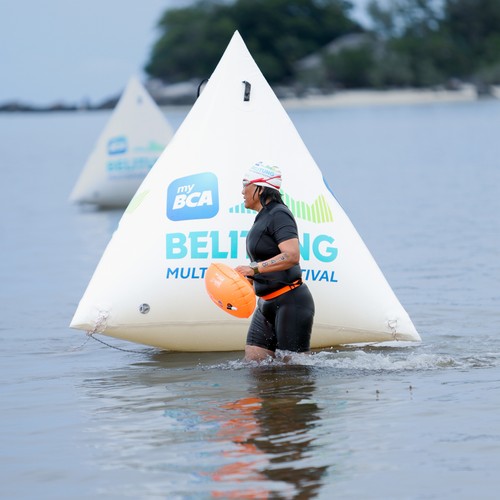 Race photo from Belitung Multisport Festival