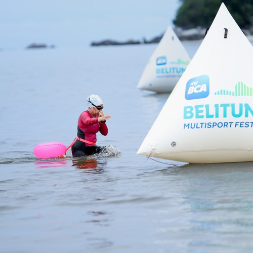 Race photo from Belitung Multisport Festival