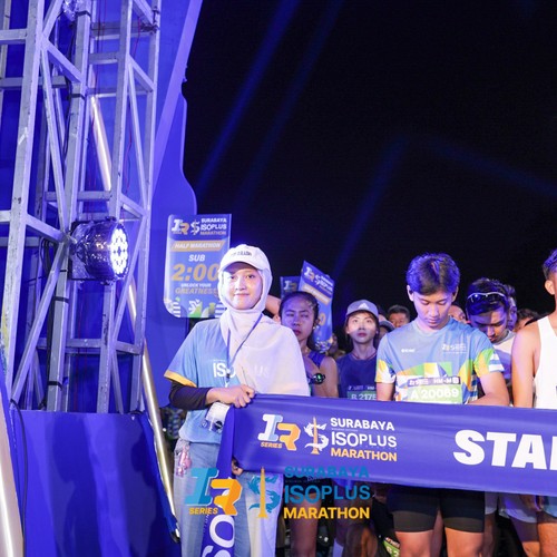 Race photo from SURABAYA ISOPLUS MARATHON 2026