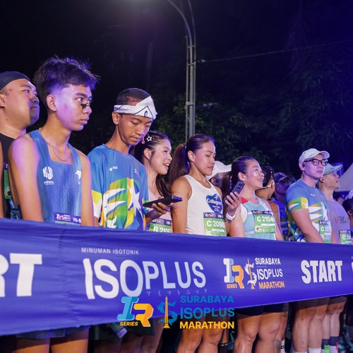 Race photo from SURABAYA ISOPLUS MARATHON 2026