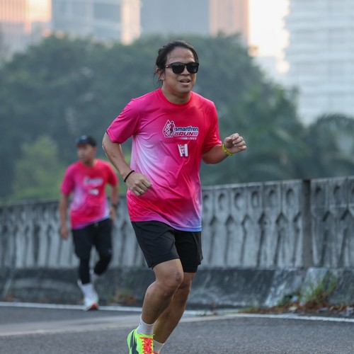 Race photo from SMARTFREN RUN 2026 VIBES