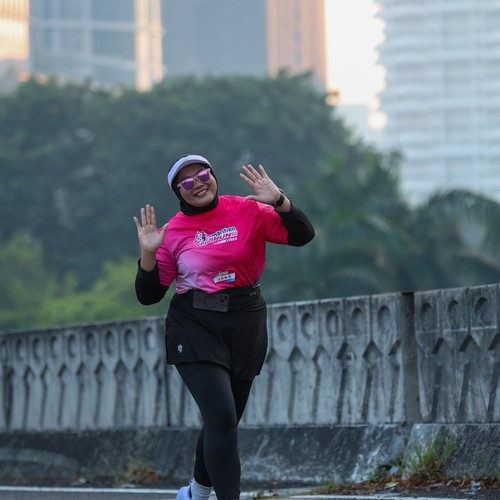 Race photo from SMARTFREN RUN 2026 VIBES