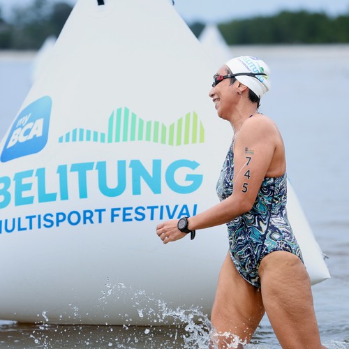 Race photo from Belitung Multisport Festival