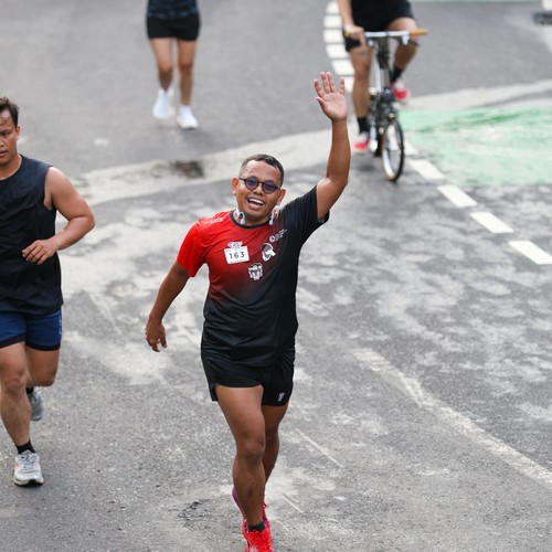 Race photo from FIRST SUNDAY RUN