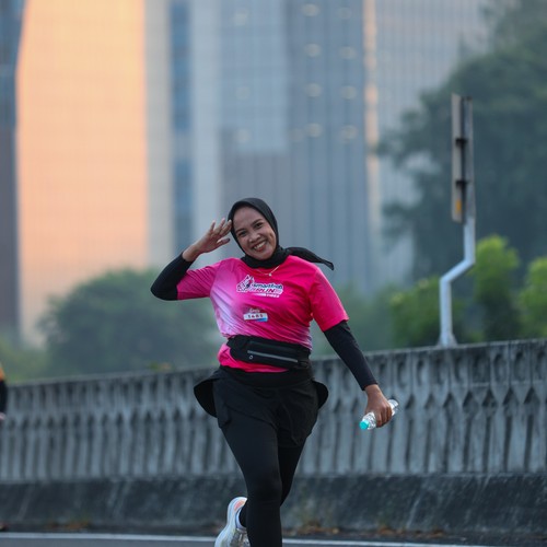 Race photo from SMARTFREN RUN 2026 VIBES