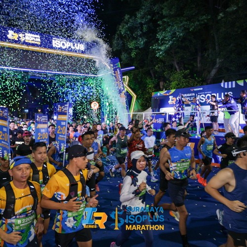 Race photo from SURABAYA ISOPLUS MARATHON 2026