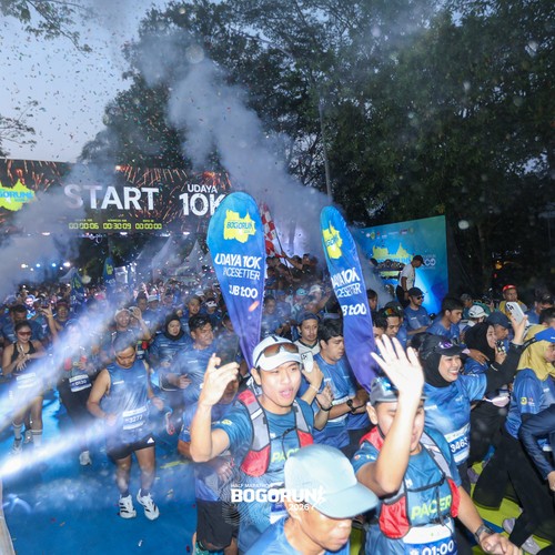 Race photo from BOGORUN 2026