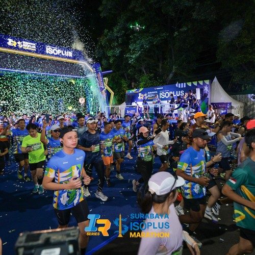 Race photo from SURABAYA ISOPLUS MARATHON 2026