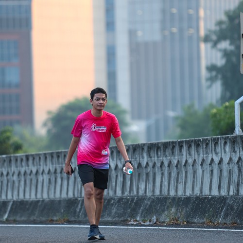 Race photo from SMARTFREN RUN 2026 VIBES
