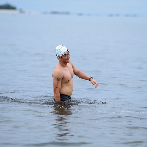 Race photo from Belitung Multisport Festival