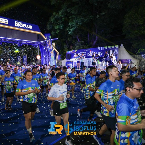 Race photo from SURABAYA ISOPLUS MARATHON 2026