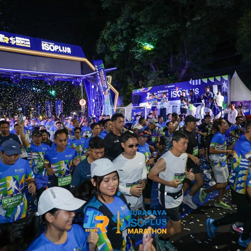 Race photo from SURABAYA ISOPLUS MARATHON 2026