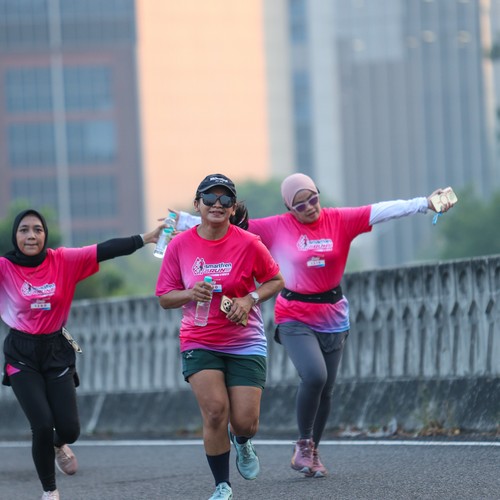 Race photo from SMARTFREN RUN 2026 VIBES