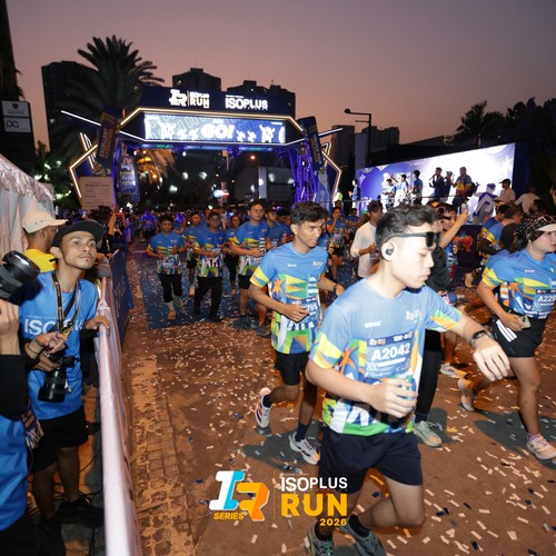 Race photo from ISOPLUS RUN 2026 - JAKARTA