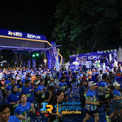 Race photo from SURABAYA ISOPLUS MARATHON 2026