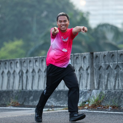 Race photo from SMARTFREN RUN 2026 VIBES