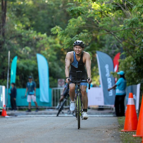 Race photo from Belitung Multisport Festival
