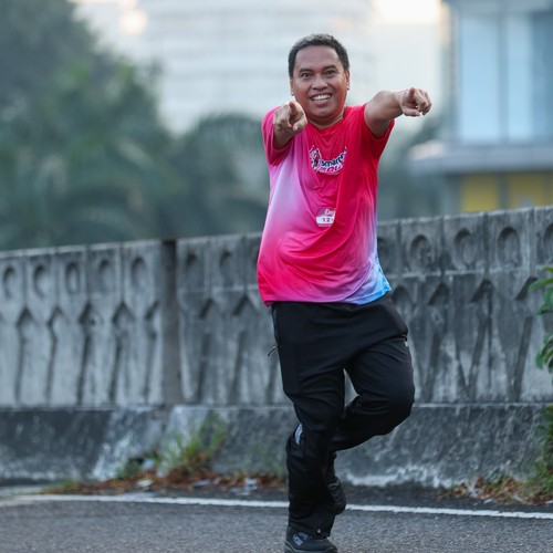 Race photo from SMARTFREN RUN 2026 VIBES