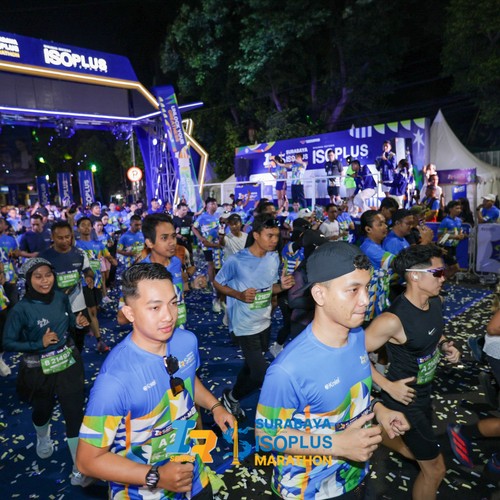 Race photo from SURABAYA ISOPLUS MARATHON 2026